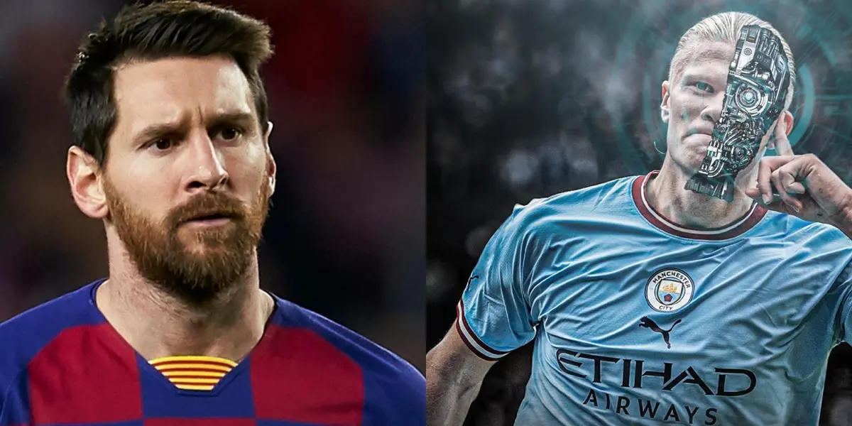 He chose Haaland over Leo