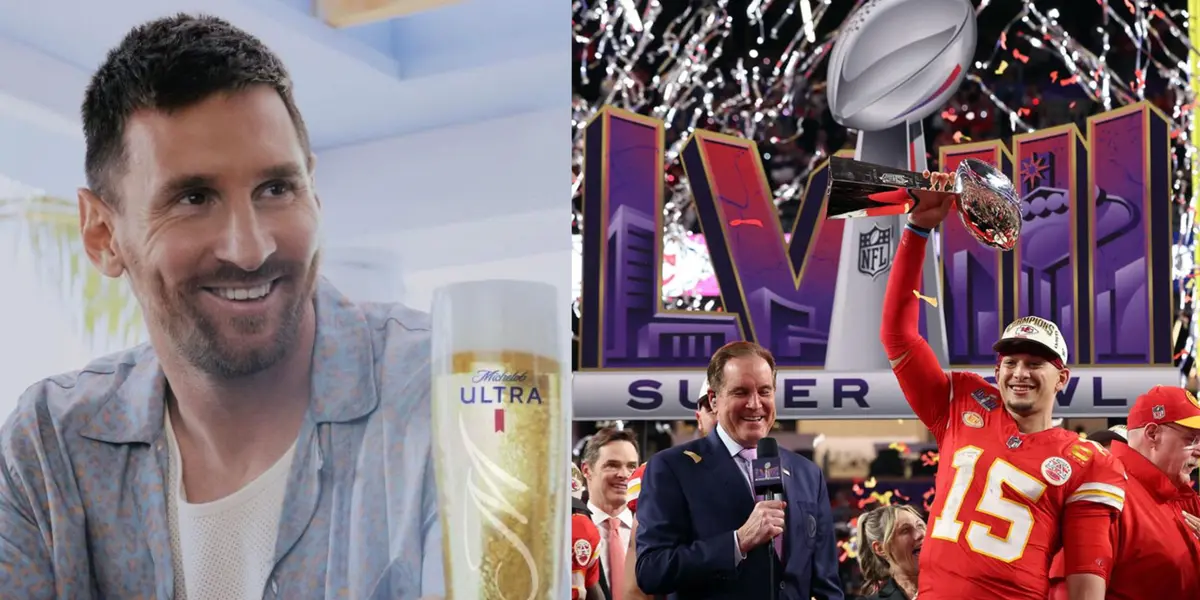 Messi starred in an ad.