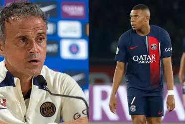 The Spanish manager denied having problems with PSG's top star.
