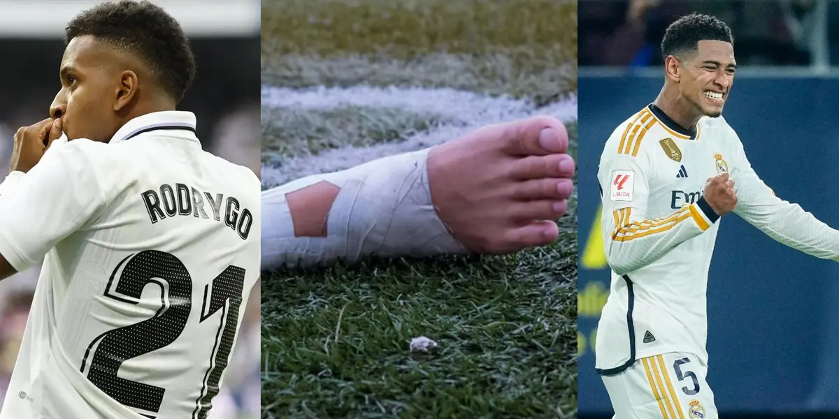 Carlo Ancelotti's team are beating Villarreal 2-0 at the Santiago Bernabeu stadium.