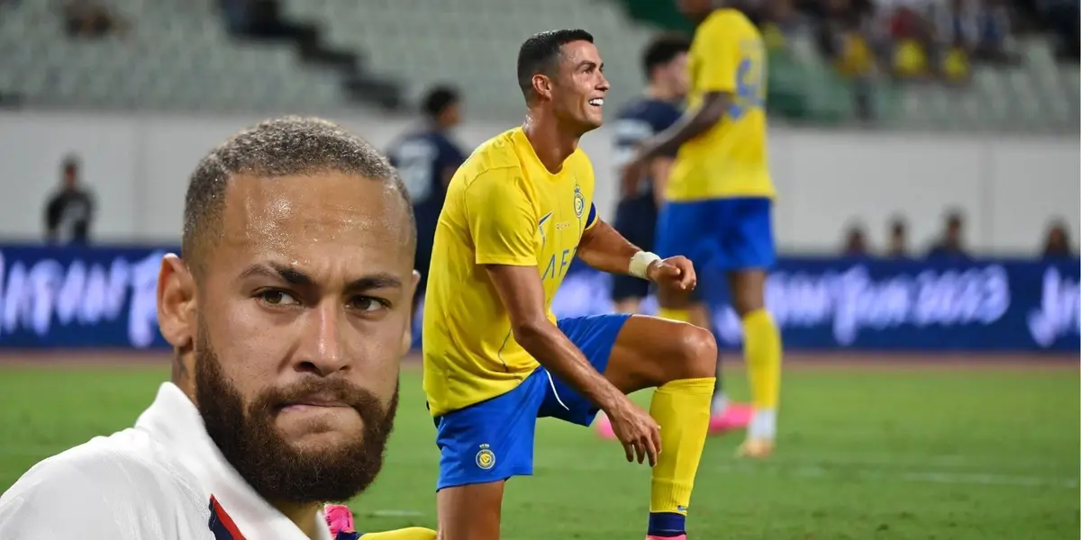 Despite both players are playing at the Saudi Pro League, Neymar lives a different reality
