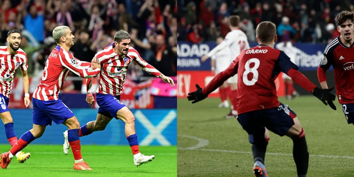 Diego Simeone's team needs to get a victory in Pamplona.