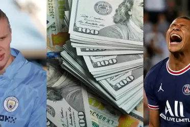 Erling and Kylian are in the list.