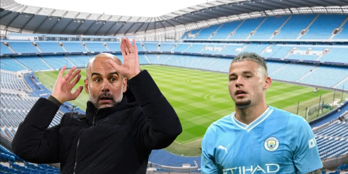 Guardiola spoke about Kalvin.