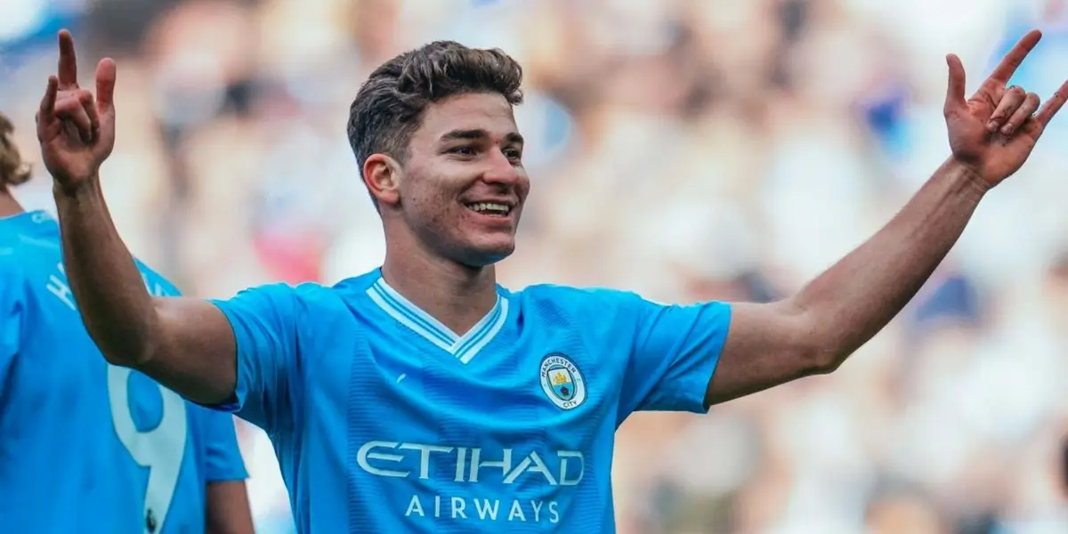 Julian Alvarez had an outstanding performance against Brighton