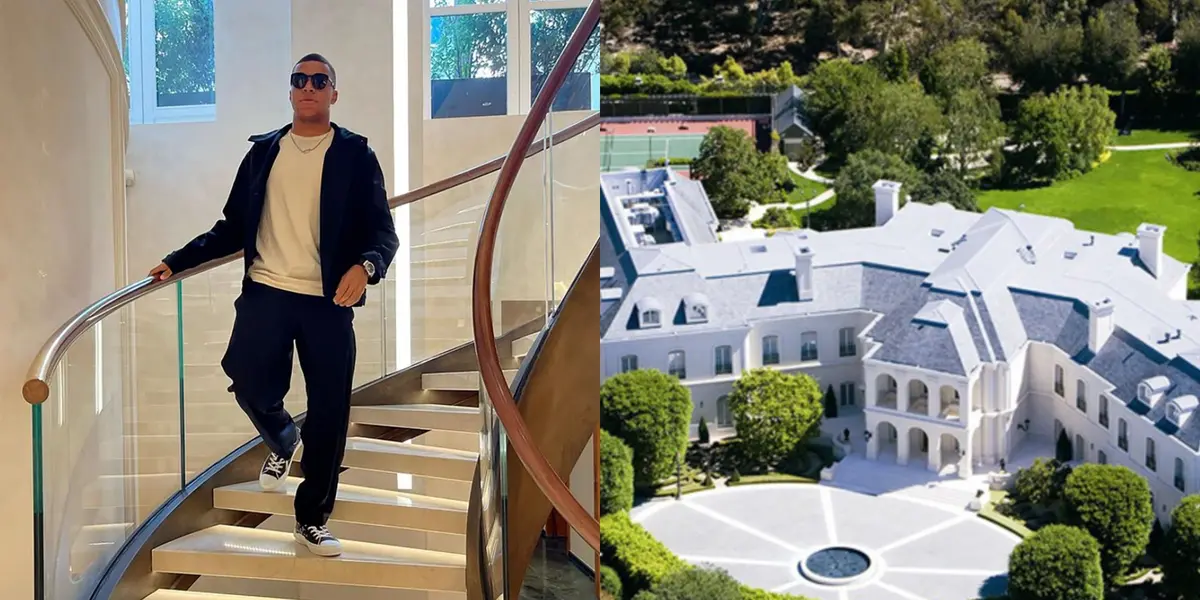 Kylian knows how to spend his money.