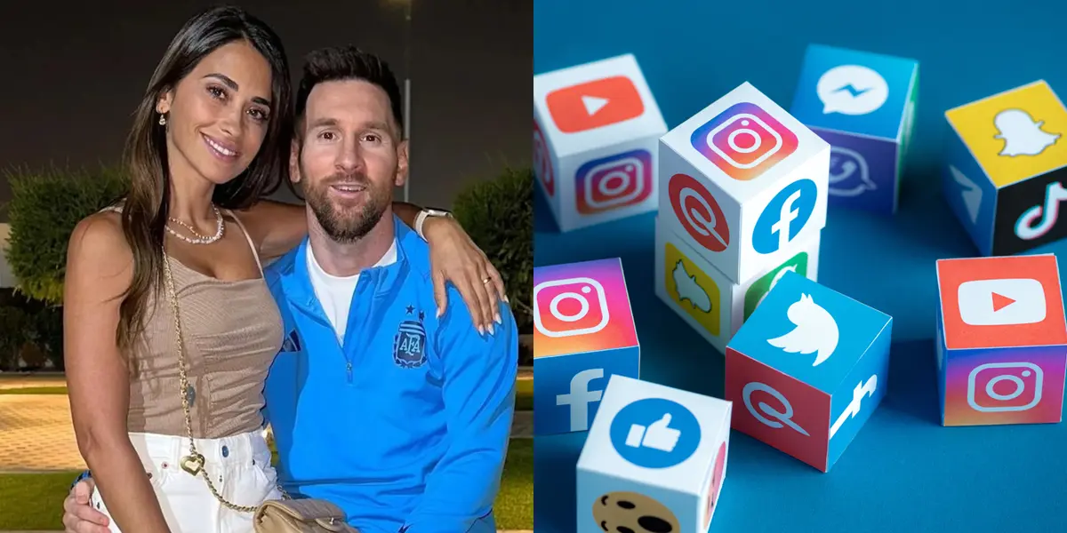 Messi and Antonela are very happy together.