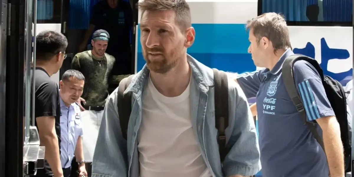 Messi faced problems upon his arrival in China