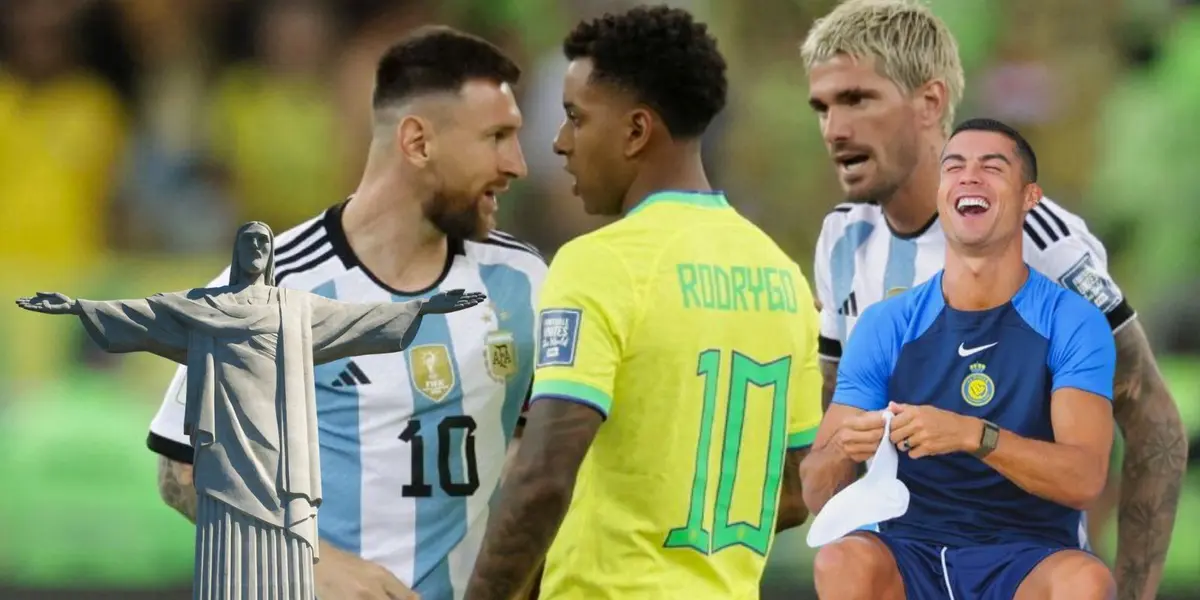 Messi is receiving a lot of critics in Brazil, meanwhile Ronaldo is admired