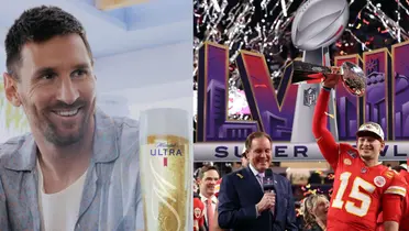 Messi starred in an ad.