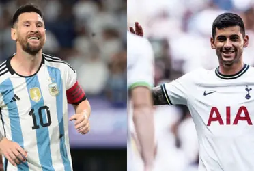 Spurs are beating West Ham United 1-0 in London because of him.