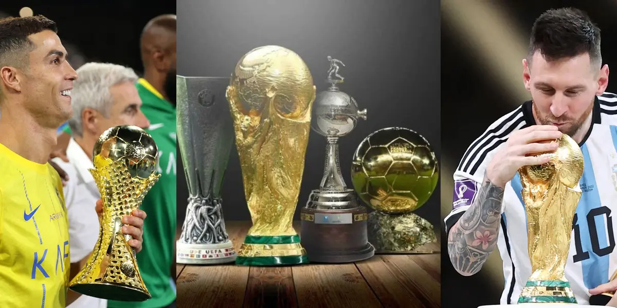 The Argentine forward has had a much more successful career than CR7.