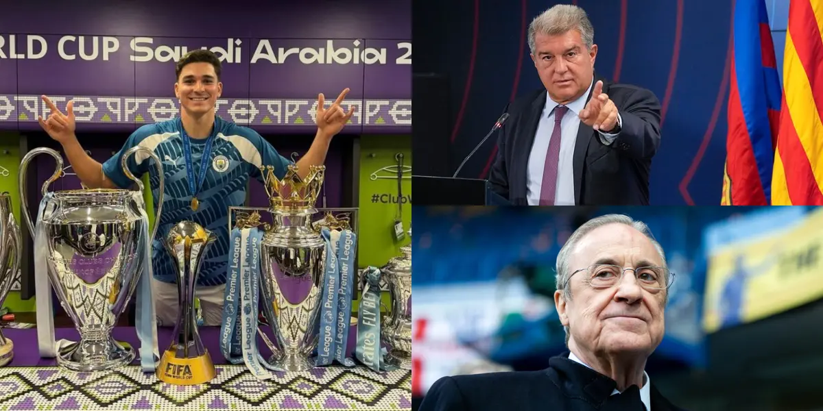 The Argentine player reviewed the season at Manchester City