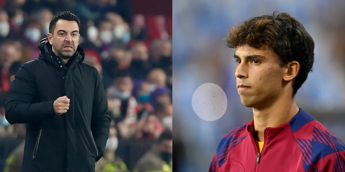 The Barcelona manager was not satisfied with the Portuguese forward and made an unexpected decision vs Almería.