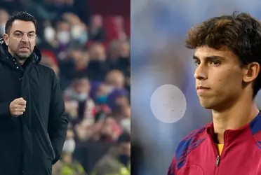 The Barcelona manager was not satisfied with the Portuguese forward and made an unexpected decision vs Almería.