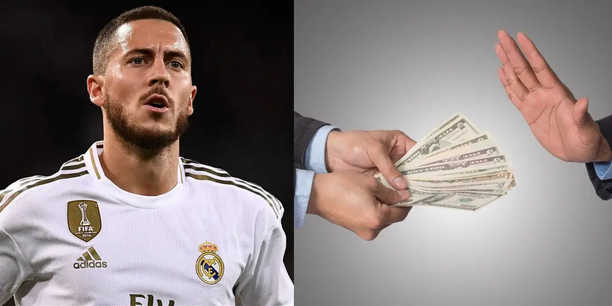 The Belgian midfielder left Real Madrid this summer at the age of 32.