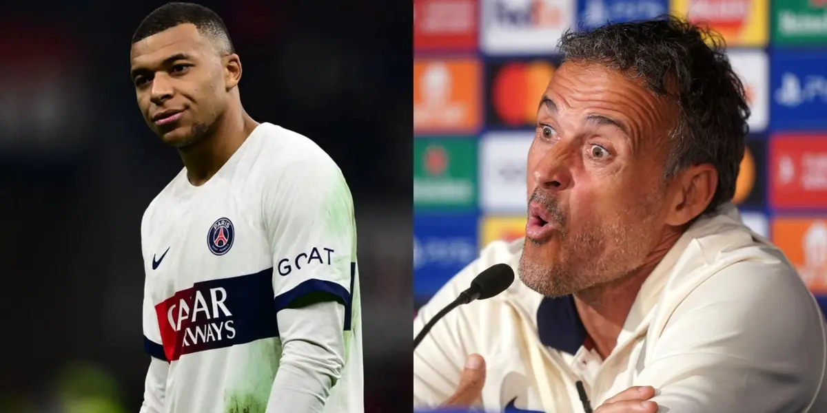The coach spoke about Kylian.