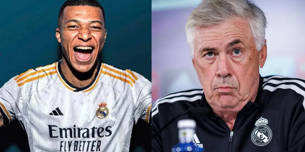 The coach was asked about Mbappé.