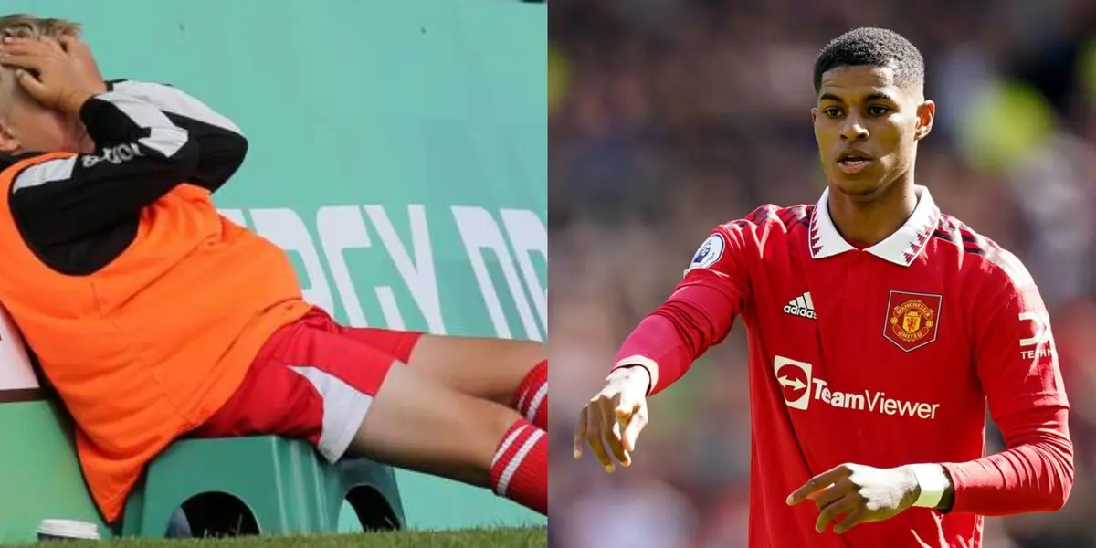 The English striker could not keep his cool and did something unexpected.