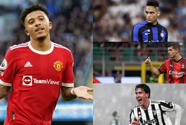 The English winger was excluded from the squad after a quarrel with Ten Hag.