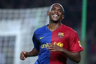 The former striker took part in a friendly match and caught everyone's attention.