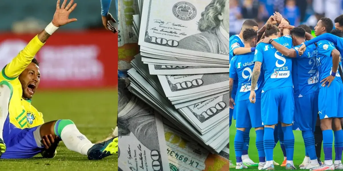 The forward tore ligaments and meniscus in his left knee with Brazil.