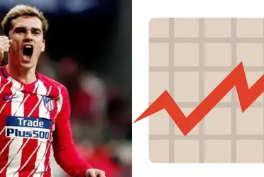 The French forward scored one of the goals in the win against Osasuna.