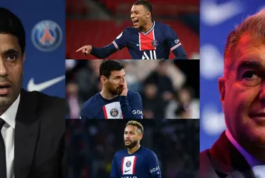 The French side were after a star striker, but Los Blaugranas signed him.