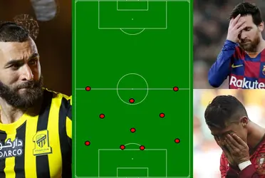 The French striker included himself, but left out other stars.