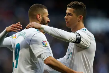 The Frenchman betrayed the Portuguese player in this way