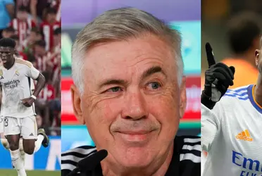 The Italian coach surprised everyone with the changes in the team.