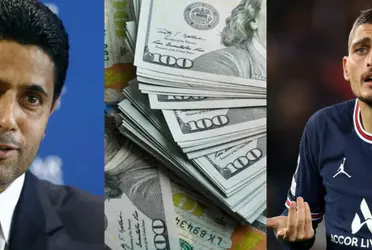 The Italian midfielder will not stay in France, but negotiations are not easy.