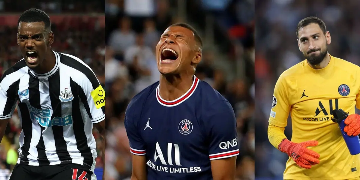 The Italian player made a serious mistake, something that already happened in the last two Champions League.