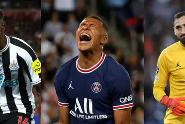 The Italian player made a serious mistake, something that already happened in the last two Champions League.