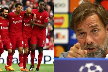 The Liverpool manager surprised everyone at a press conference.