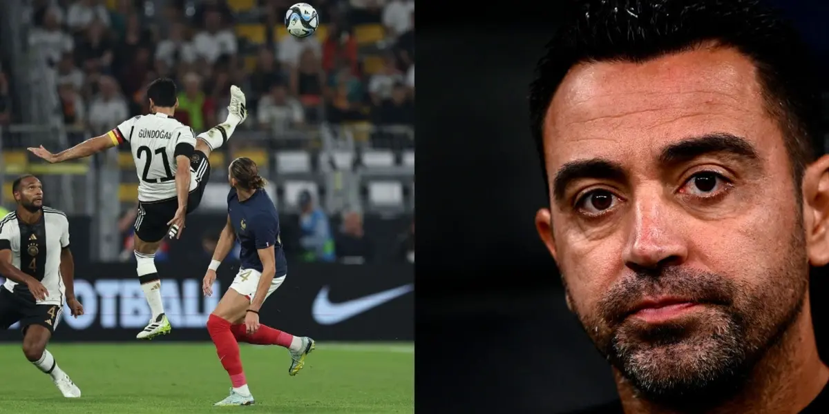 The midfielder had to be replaced in the match between Germany and France.