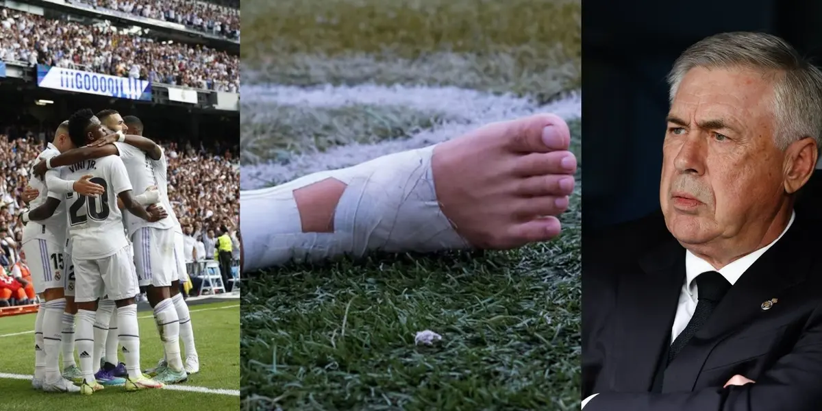 The midfielder is not fit to play and boss Carlo Ancelotti will have to look for other options.