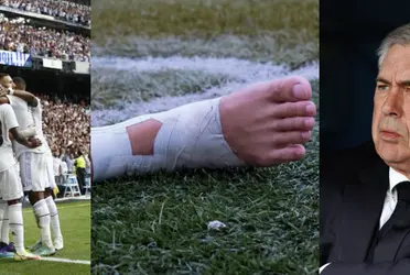 The midfielder is not fit to play and boss Carlo Ancelotti will have to look for other options.