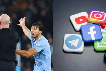 The Norwegian striker was furious with referee Simon Hooper.