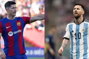 The Polish striker and the Argentine star do not have a great relationship with each other.