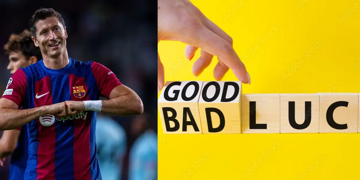 The Polish striker scored the equaliser for Los Blaugranas against Alaves.