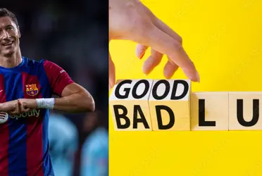 The Polish striker scored the equaliser for Los Blaugranas against Alaves.