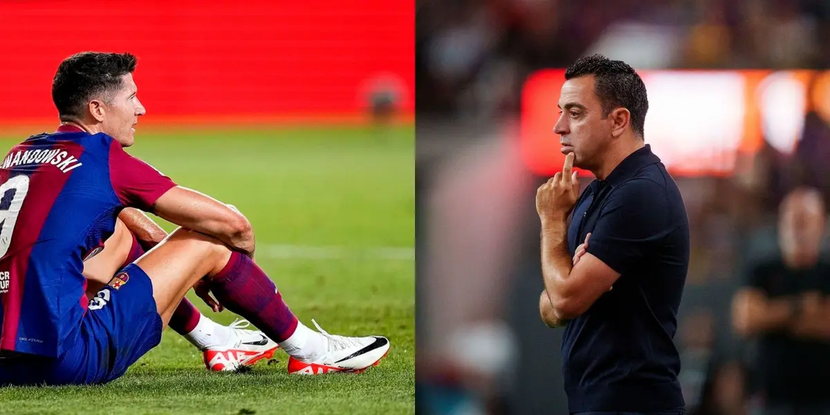 The Polish striker will be out of the field for several matches.