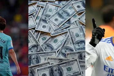 The Portuguese forward gave up a lot of money to play for Los Culés.