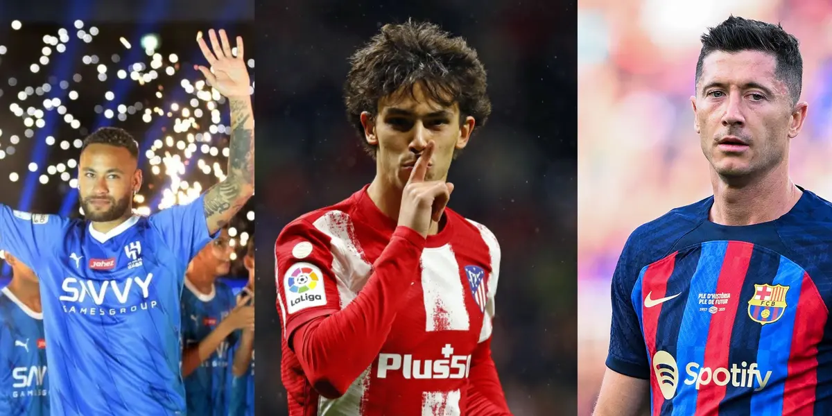 The Portuguese forward is analyzing offers to leave Atlético Madrid.