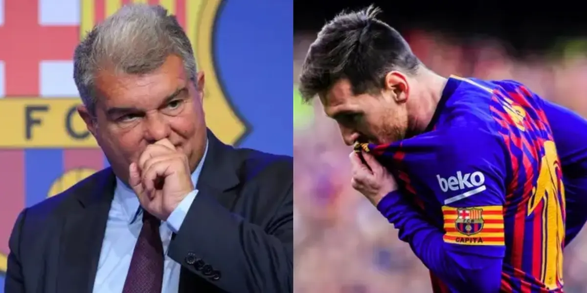 The president was targeted by fans, who believe he didn’t do everything he could to sign the Argentine.