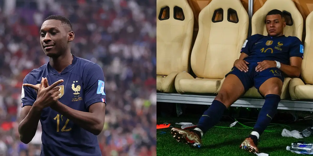 The PSG striker was not part of the starting lineup by coach's decision.