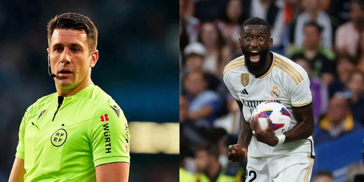 The Real Madrid defender was not satisfied with the performance of the officials vs Alaves.