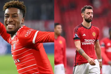 The Red Devils lost against Bayern Munich at Old Trafford and were eliminated from the Champions League.