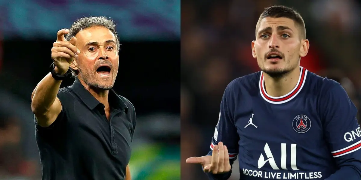 The Spanish coach and the Italian midfielder did not get along.